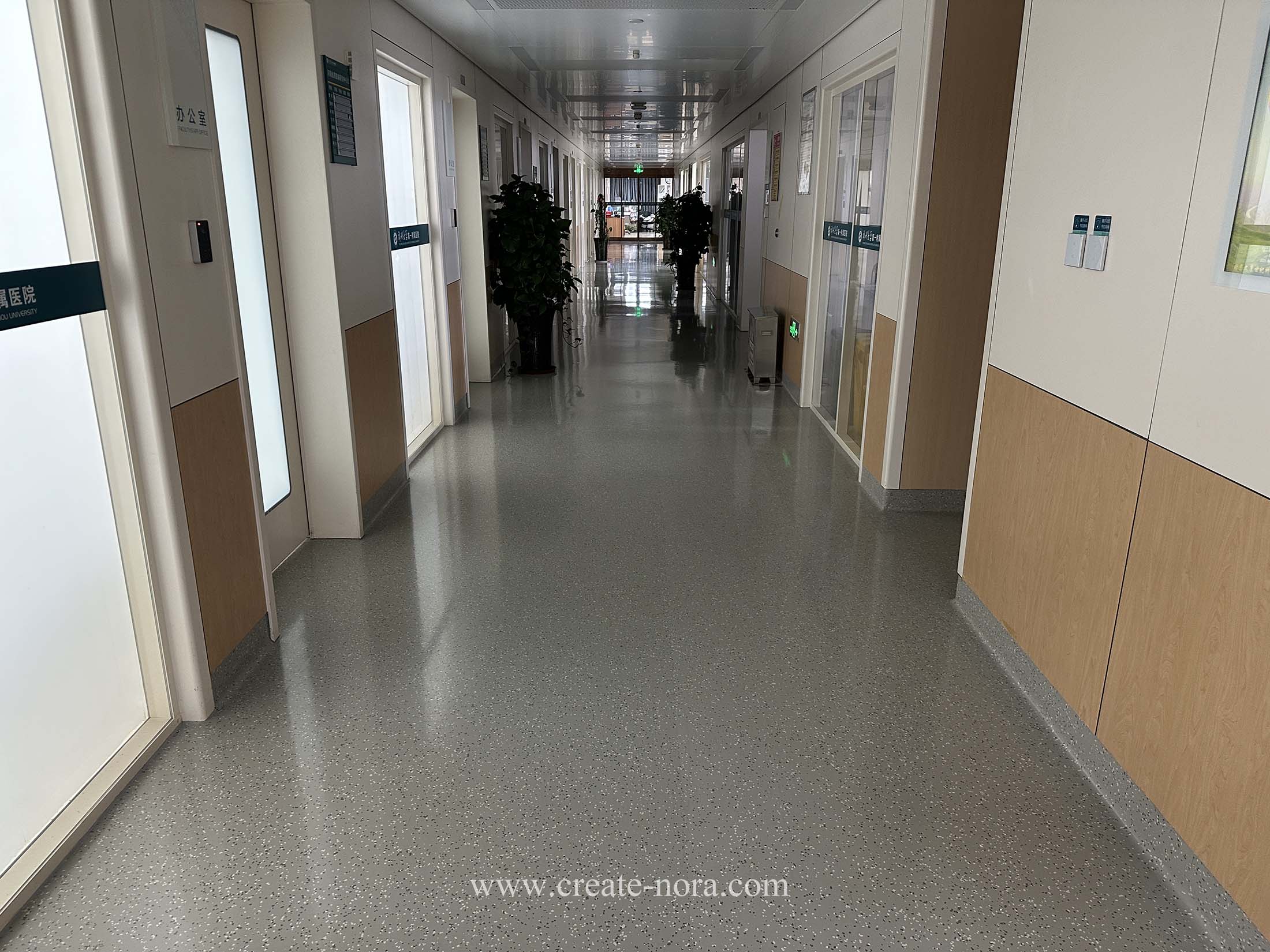 the photo of nora rubber flooring in The First Affiliated Hospital of Zhengzhou University 16